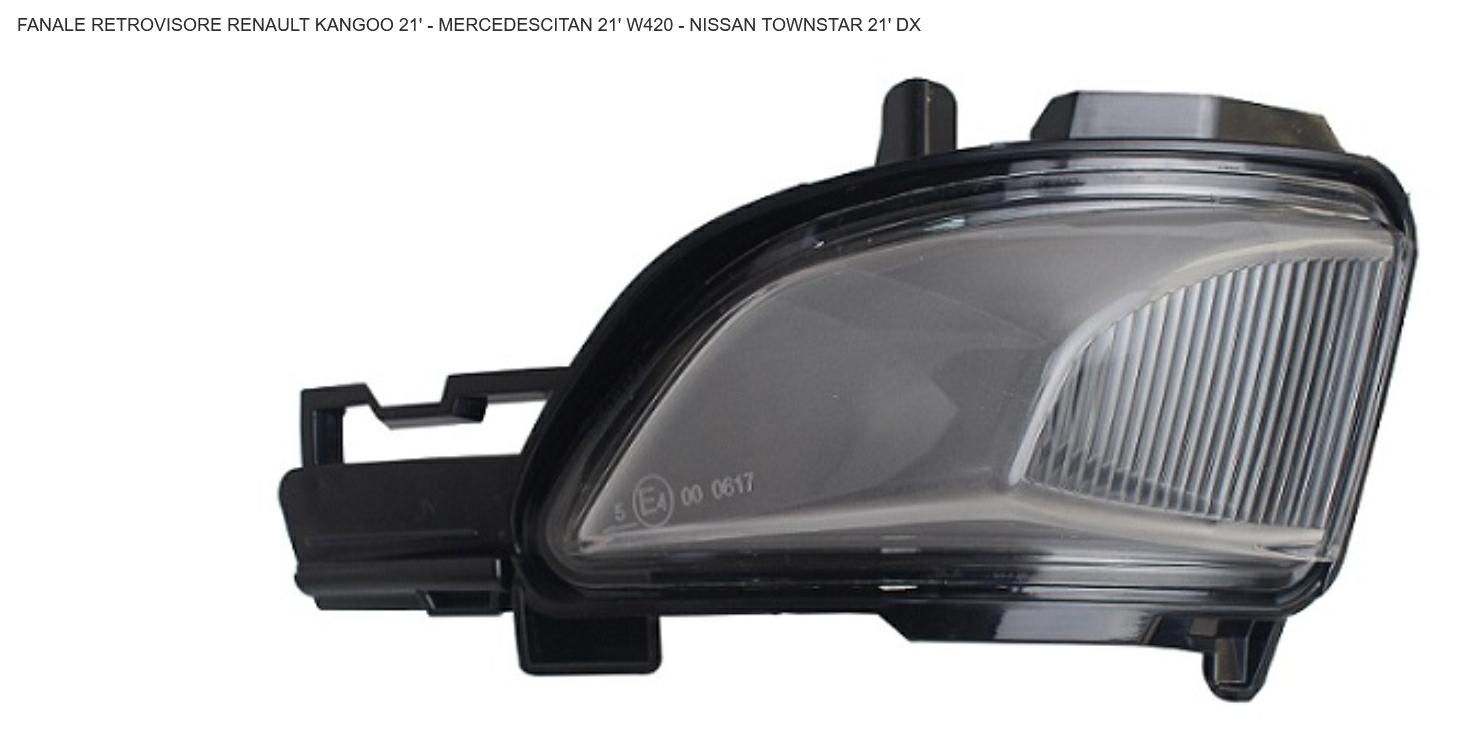 Articolo 03PH2 - FANALE P/DX LED P/DX RENAULT KANGOO 01/21>