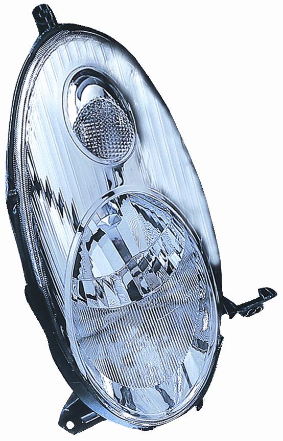 Articolo 2VC3M - FARO DX H4 PRED REG ELETT NISSAN MICRA 01/03>09/07 PARAB CROM