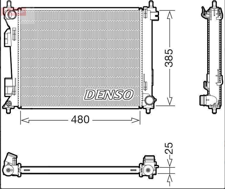 Articolo 35CZ9 - RADIATORE KIA RIO IV / STONIC