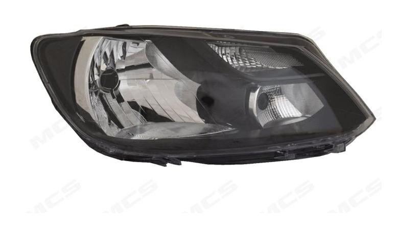 Articolo 38GCG - FARO DX H4 DRL VW CADDY 06/13> BORDO INTERNO NERO