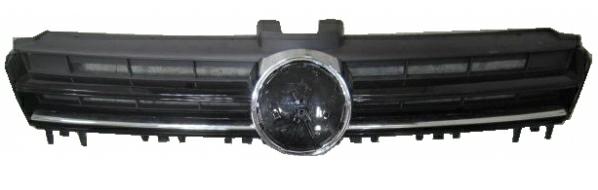 Articolo 4032T - GRIGLIA C/SUPP FREGIO CROM VW GOLF 7 10/12> FARO XENON