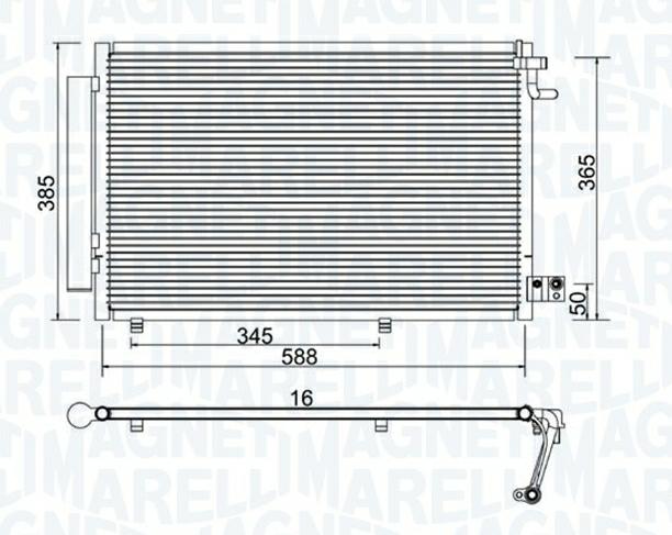 Articolo 40G39 - CONDENSATORE FORD FIESTA VI
