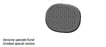 Articolo 461WK - CATADIOTTRO LAT/DX-SX FUME' FIAT TOPOLINO 01/24> CITR AMI 01/24>