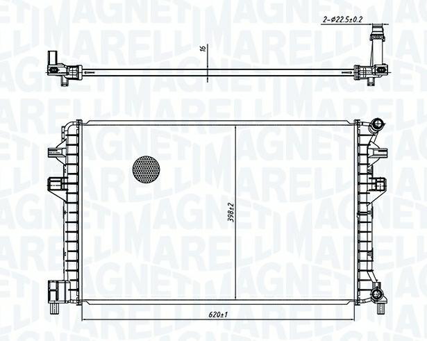 Articolo 4PP5M - RADIATORE VW GOLF VII