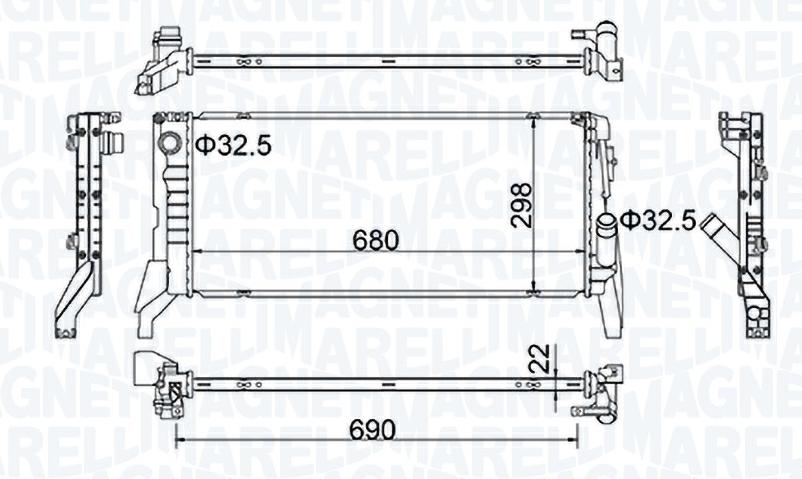 Articolo 55GQQ - RADIATORE BMW X1 (F48) MINI F56