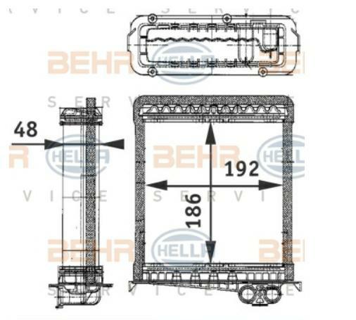 Articolo 5NHMX - RAD RISCALD VOLVO C70 /S70 / V70