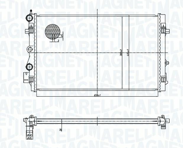 Articolo 5R0GF - RADIATORE VW POLO (6R1,6C1) 1.6 TDI -AUDI -