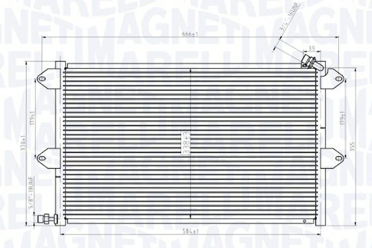 Articolo 6HFV1 - CONDENSATORE VW POLO (6N1) 60 1.4 - SEAT -