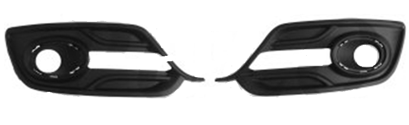 Articolo 9N1G7 - KIT GRIGLIE P/TI ANT C/FEND+DRL RENAULT MEGANE 01/14>