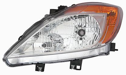 Articolo 9NBZH - FARO SX H4 PRED REG EL C/DRL MAZDA BT 50 01/12>