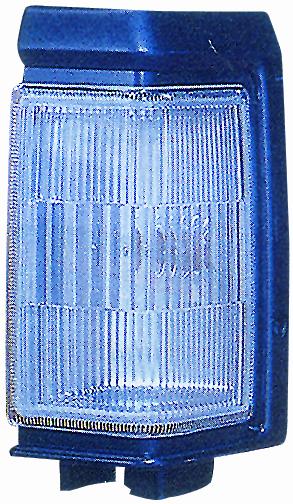 Articolo 9XFV9 - FANALE A/DX BIANCO NISSAN TERRANO 01/86>12/95 CORNICE GRIGIA