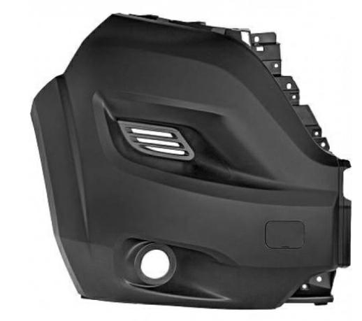 Articolo BXXG4 - CANTON A/DX NERO C/FEND+GIROPARAF FIAT DUCATO-JUMPER-BOXER 14>