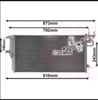 Articolo D381D - CONDENSATORE FORD KUGA II (DM2) 2.0 TDCI