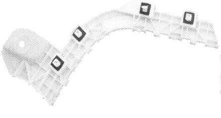Articolo D5347 - STAFFA P/TI P/SX MITSUB ASX 01/10>