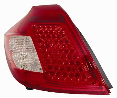 Articolo DRR77 - GR OTTICO P/DX BIANCO ROSSO KIA CEED 5 P 10/09>