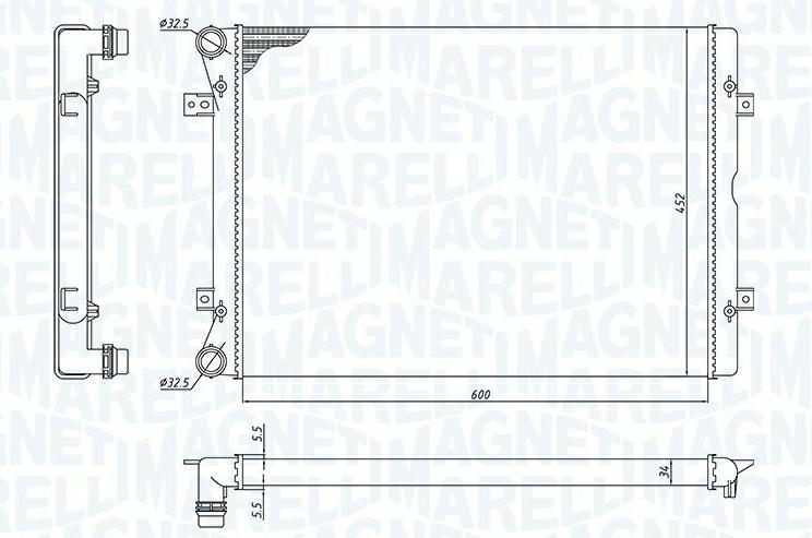 Articolo K7DDW - RADIATORE SEAT/VW ALHAMBRA-SHARAN