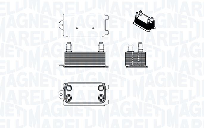 Articolo KS19X - RADIATORE DELL'OLIO MOTORE RANGE ROVER SPORT II (L494) 3.0