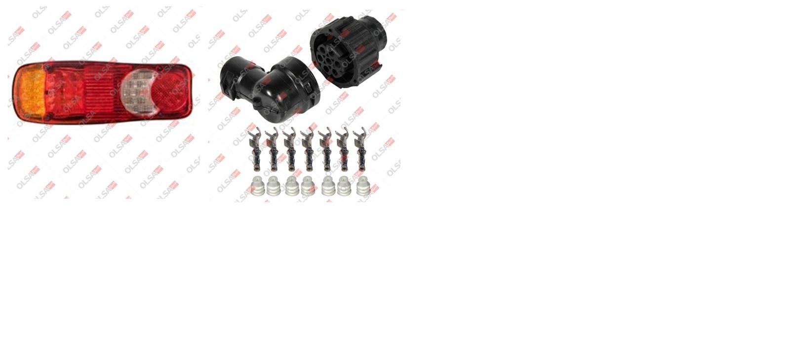 Articolo NB671 - FANALE P/SX A LED REN MASCOTTE-NISS CABSTAR 01/05> ATTACCO AMP