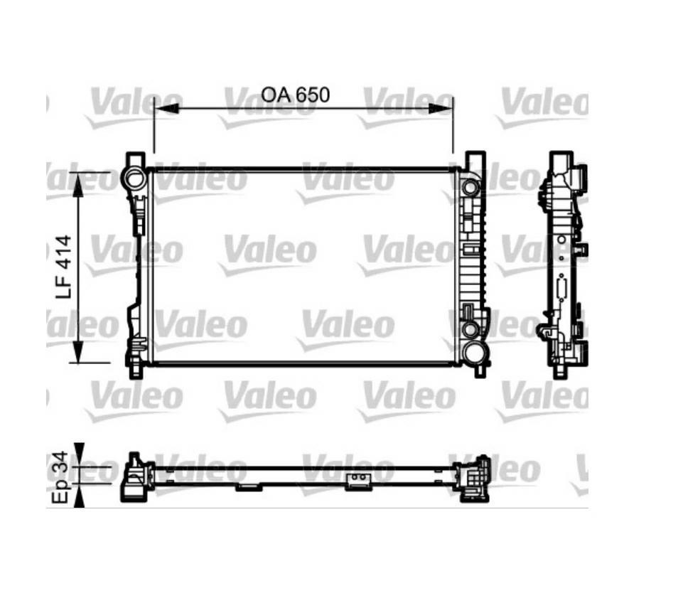 Articolo P3M15 - RAD MERCEDES CLASSE C