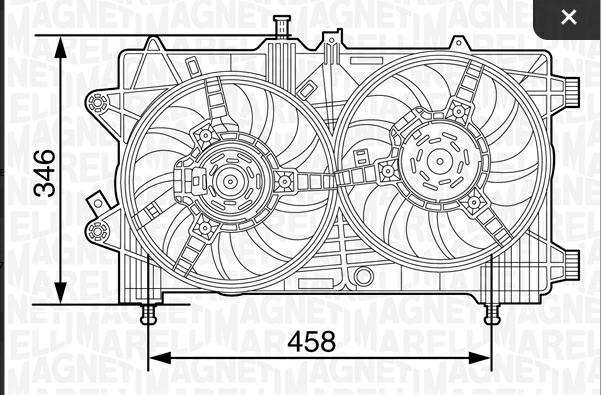 Articolo PC078 - ELETTROV.PUNTO-IDEA-Y-MUSA 1.3 MJ