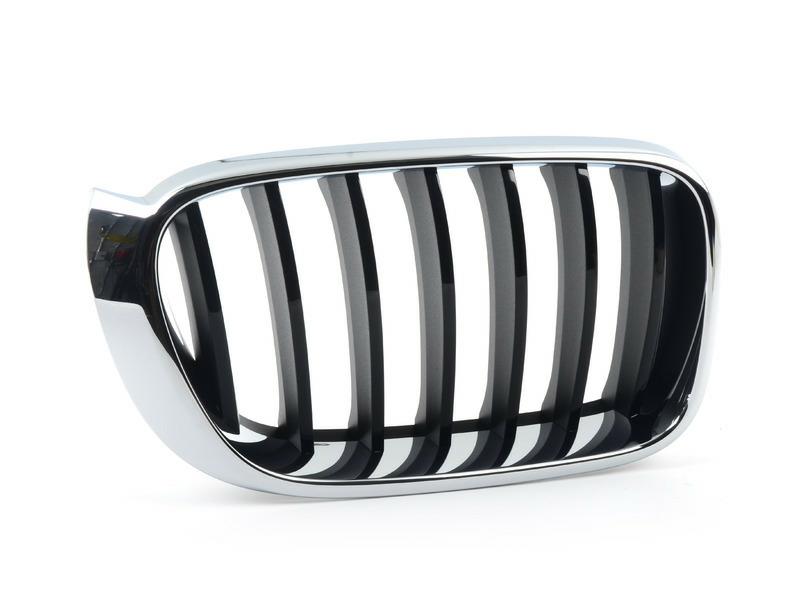 Articolo Q066Q - GRIGLIA A/DX CROM-NERA BMW X4 F26-X3 F25 01/14> BASIS