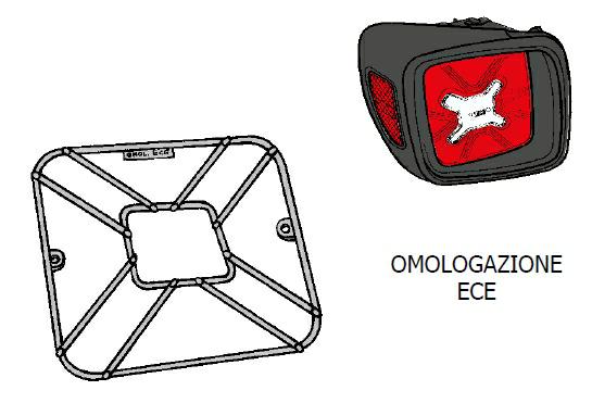 Articolo Q259Y - COPERTURA FANALE DX JEEP RENEGADE 03/14> CROMATA