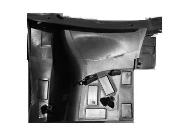 Articolo QBC0W - STAFFA P/TI A/DX INF TESLA MODEL 3 01/17>