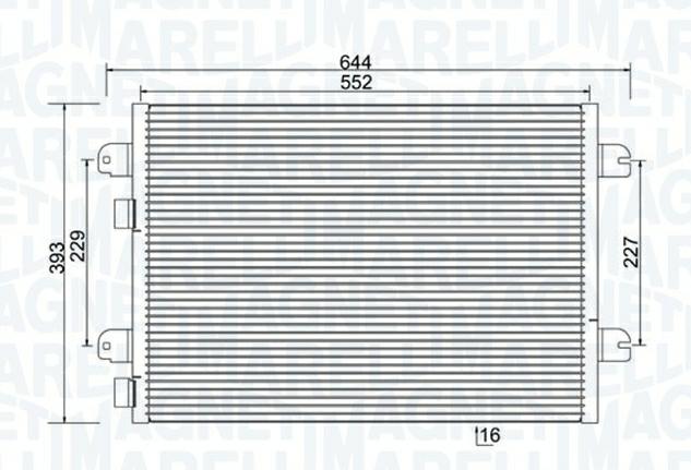 Articolo XYW5X - CONDENSATORE DACIA LOGAN MCV (KS) 1.5 DCI - RENAULT -