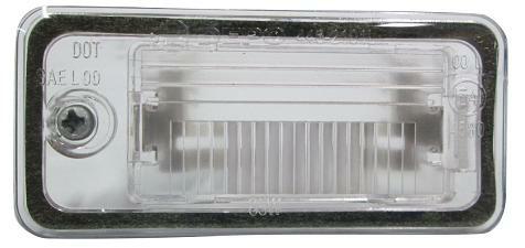 Articolo ZDTSX - FANALE TARGA DX AUDI A3 09/03> A6 08> A5 07> A8 10> Q7 09>